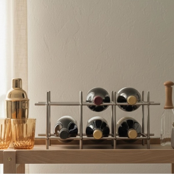 Stainless Steel Wine Rack - Picture 1 of 3